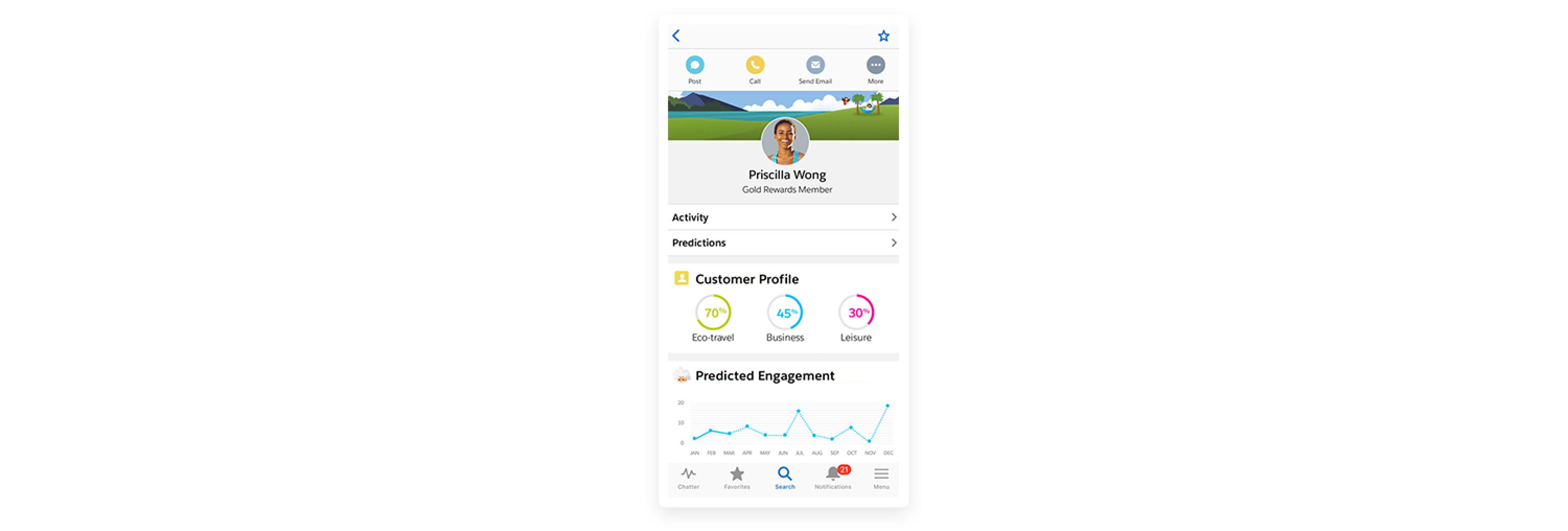 Mobile Accessibility of Salesforce CRM