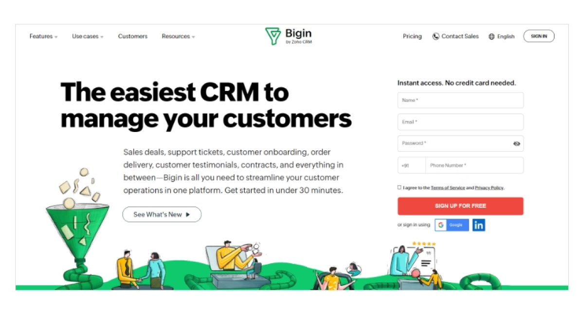 bigin-crm-software