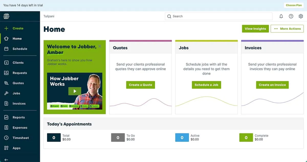 Jobber - Best for Job Tracking & Invoicing